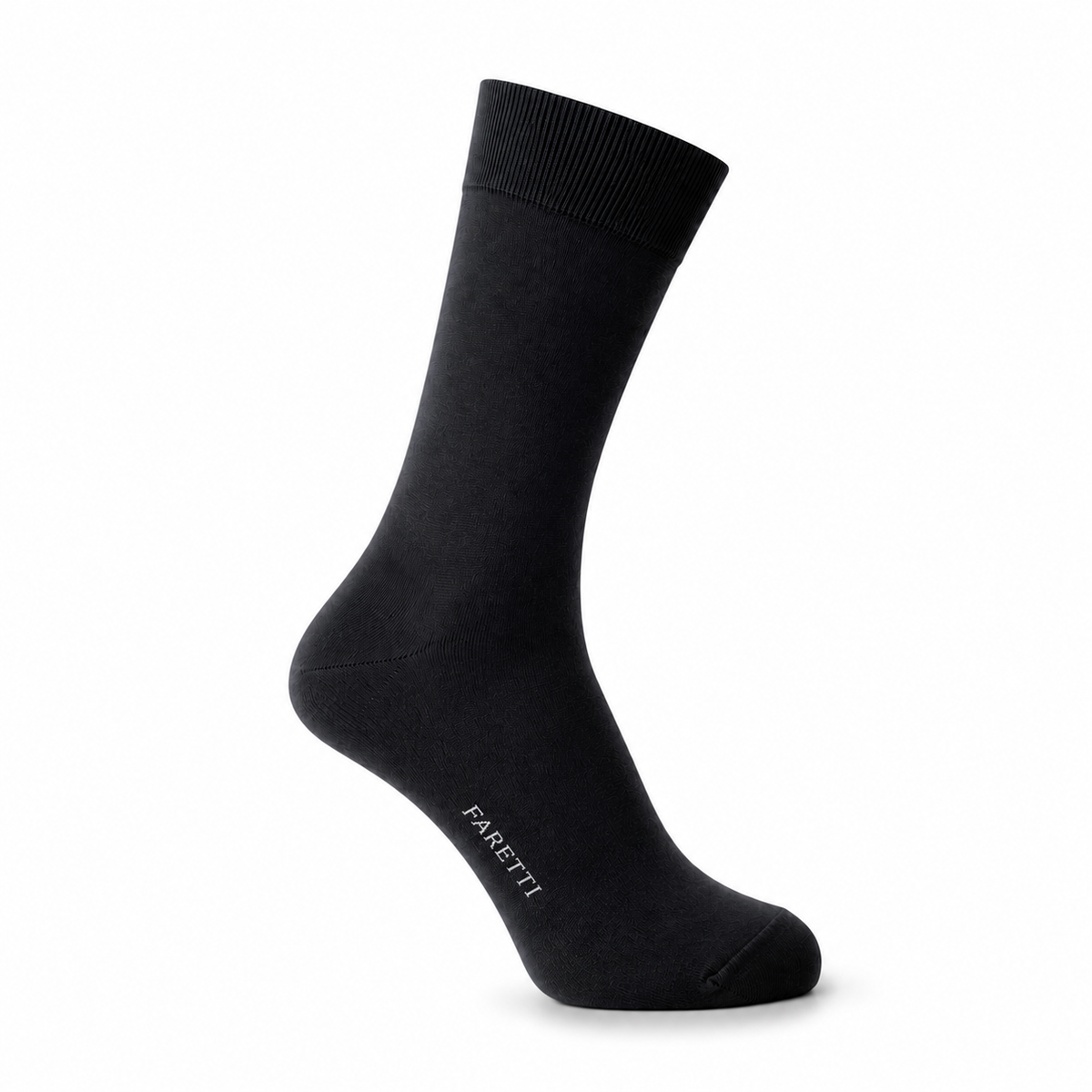 Calcetines Premium Negros Faretti – Noble Algodón Mercerizado