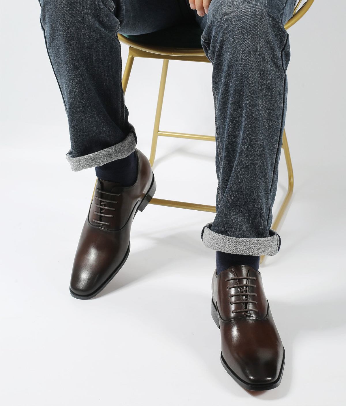 BUTY PODWYŻSZAJĄCE PAOLO +7 CM